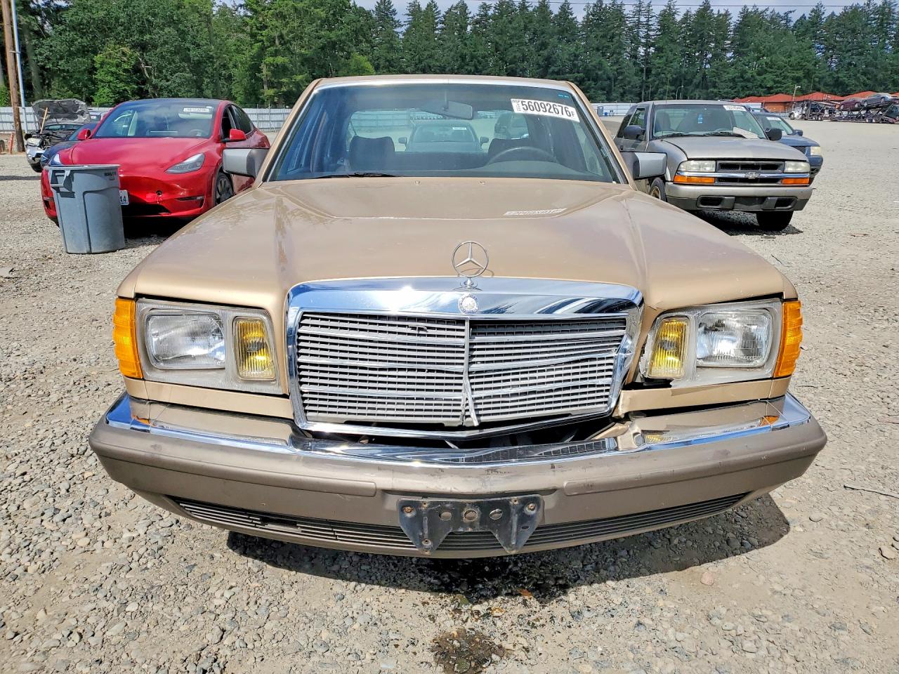 1985 Mercedes-benz 300 Sd Beige vin: WDBCB20C1FA186498