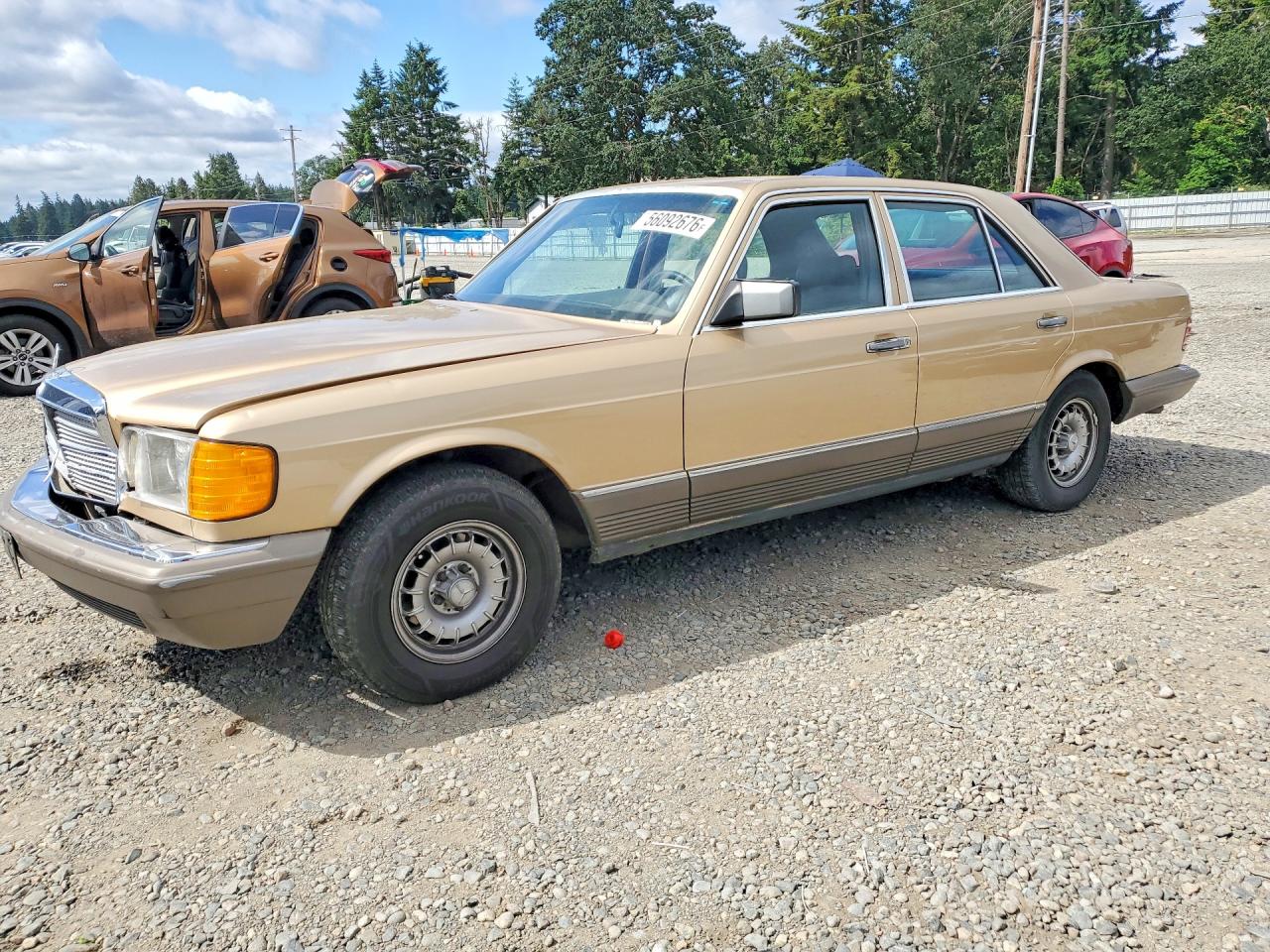 1985 Mercedes-benz 300 Sd Beige vin: WDBCB20C1FA186498