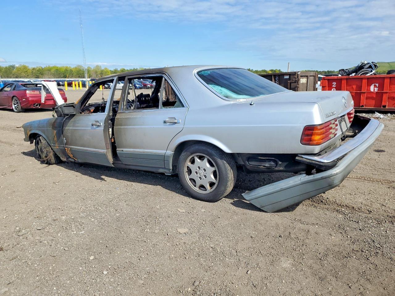 1985 Mercedes-benz 300 Sd Silver vin: WDBCB20C3FA135570