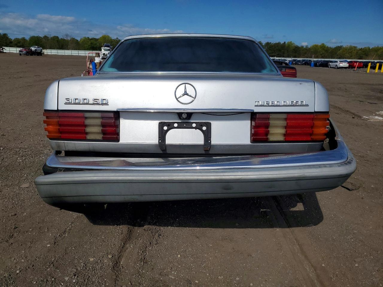 1985 Mercedes-benz 300 Sd Silver vin: WDBCB20C3FA135570
