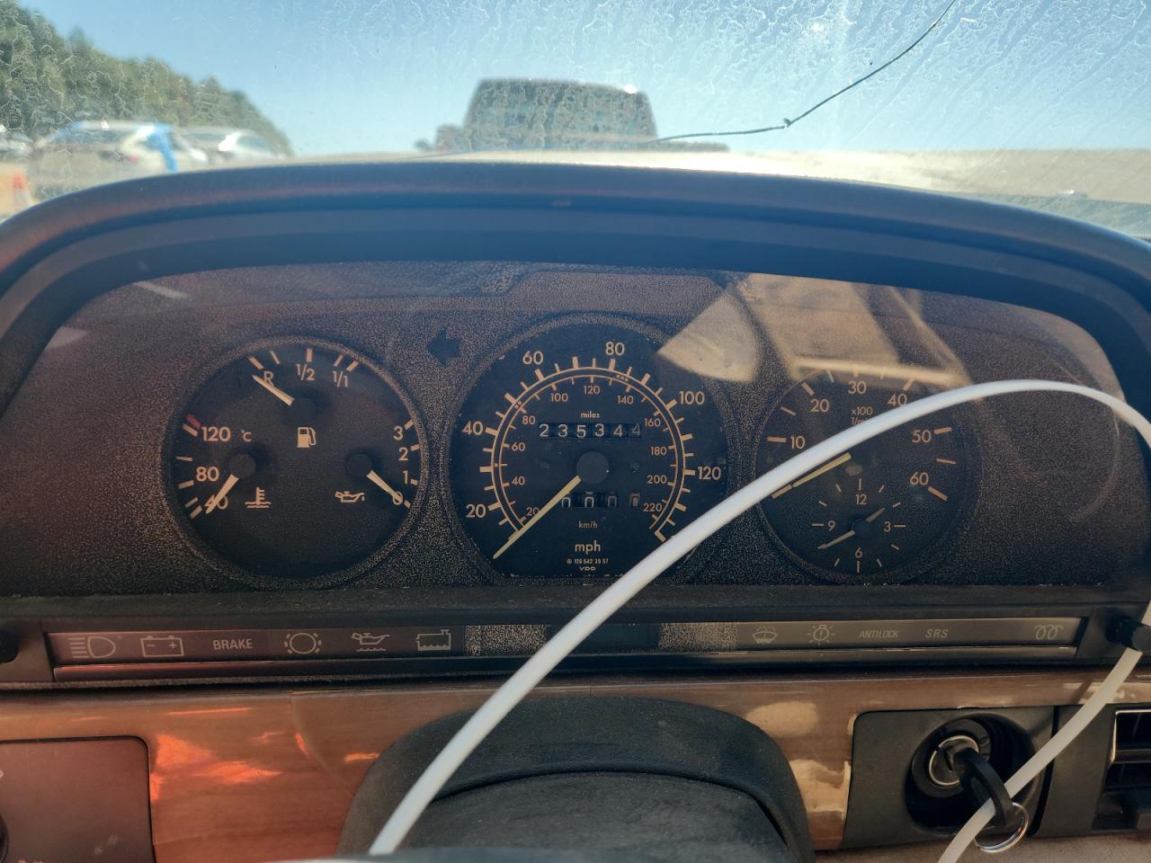 1986 Mercedes-benz 300 Sdl Maroon vin: WDBCB25D1GA277645