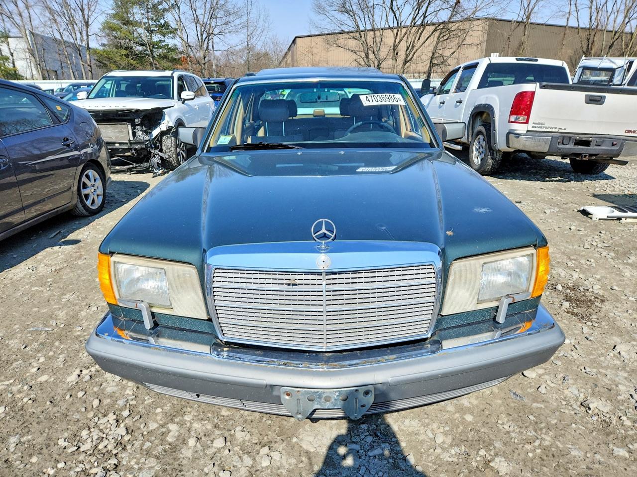 1987 Mercedes-benz 300 Sdl Green vin: WDBCB25D1HA291577
