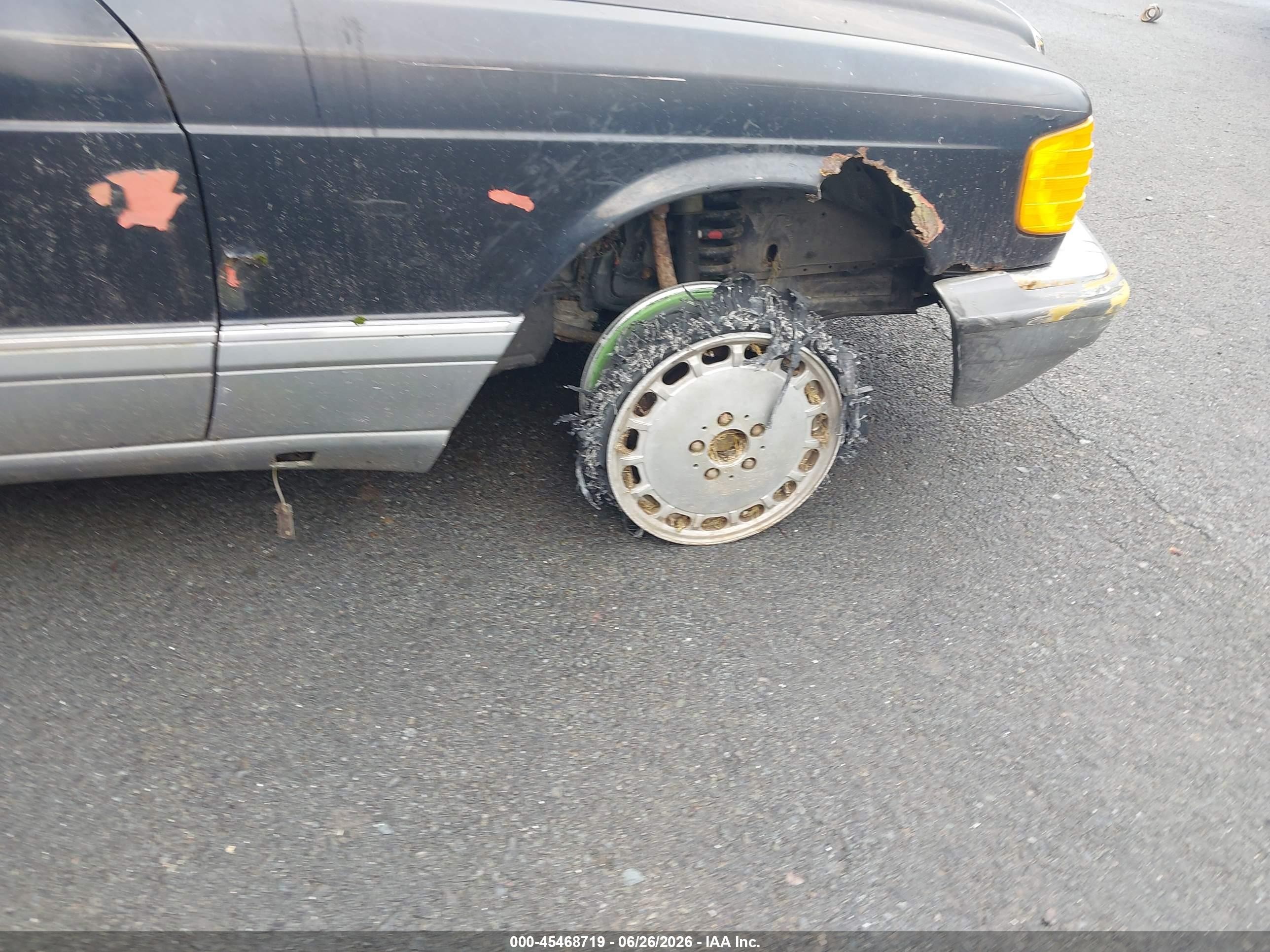 1986 Mercedes-benz 300 Sdl Черный vin: WDBCB25D2GA245321