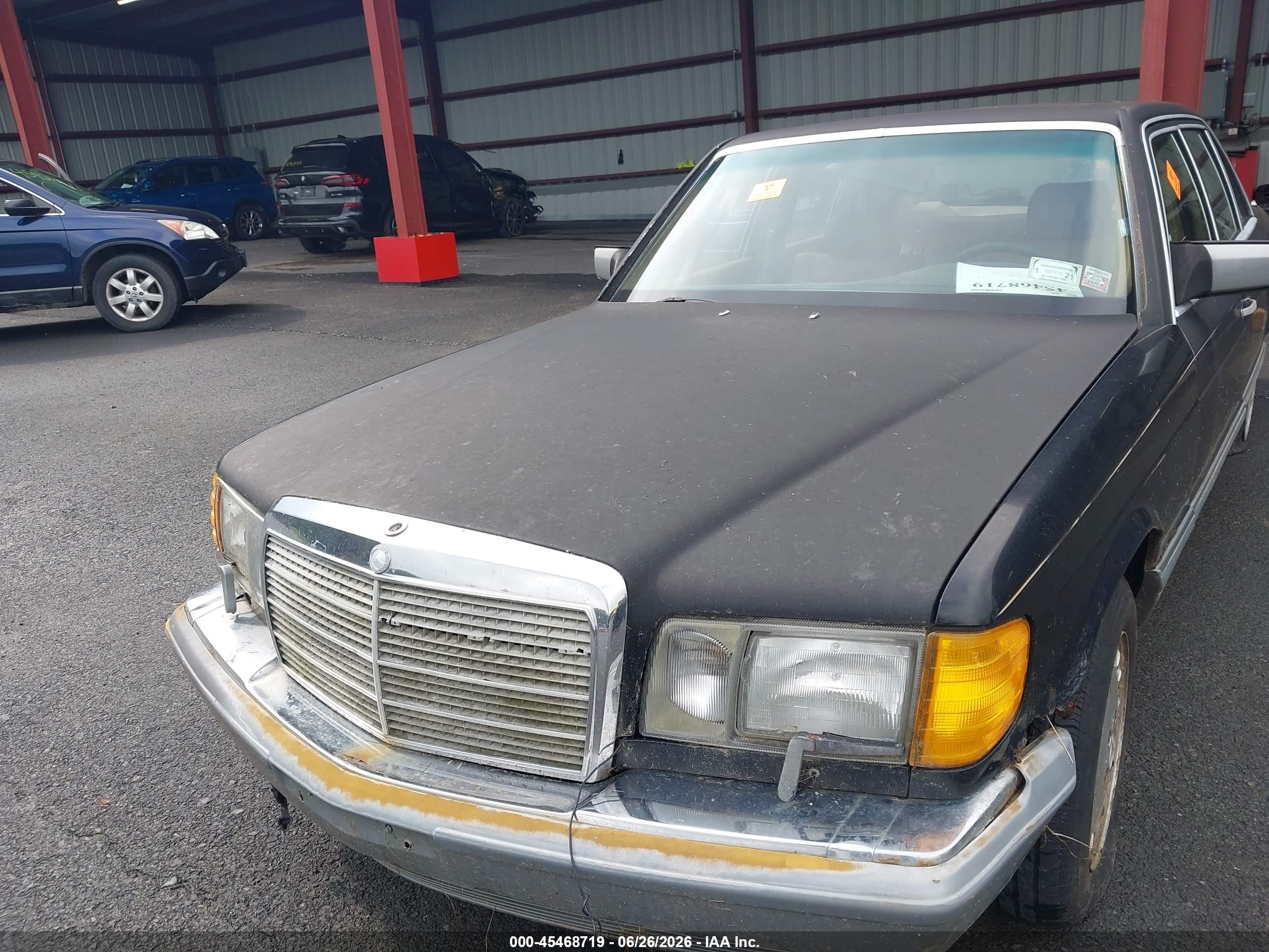 1986 Mercedes-benz 300 Sdl Черный vin: WDBCB25D2GA245321