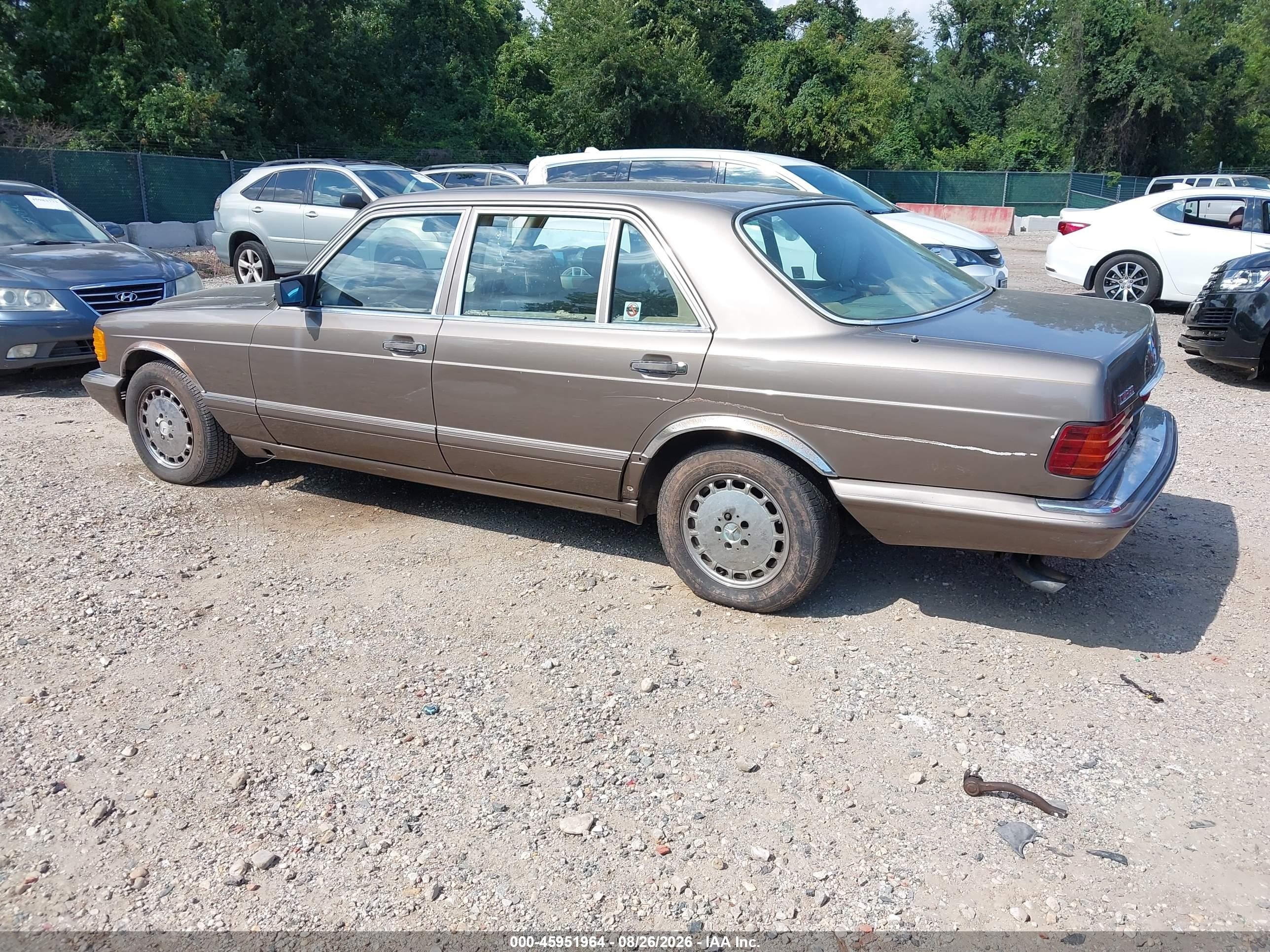 1987 Mercedes-benz 300 Sdl Brown vin: WDBCB25D2HA330984