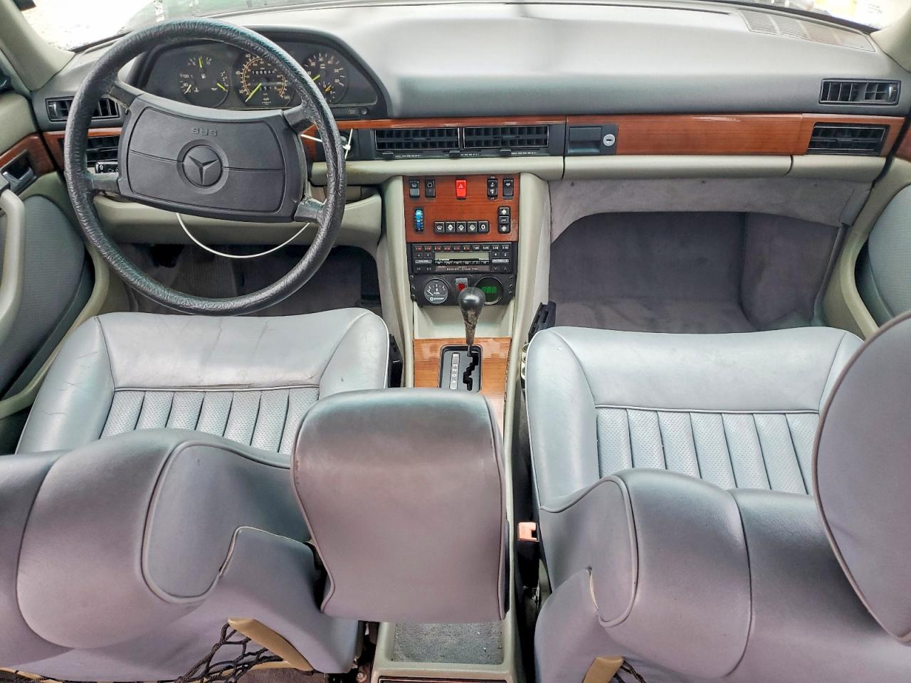 1987 Mercedes-benz 300 Sdl Silver vin: WDBCB25D4HA333207
