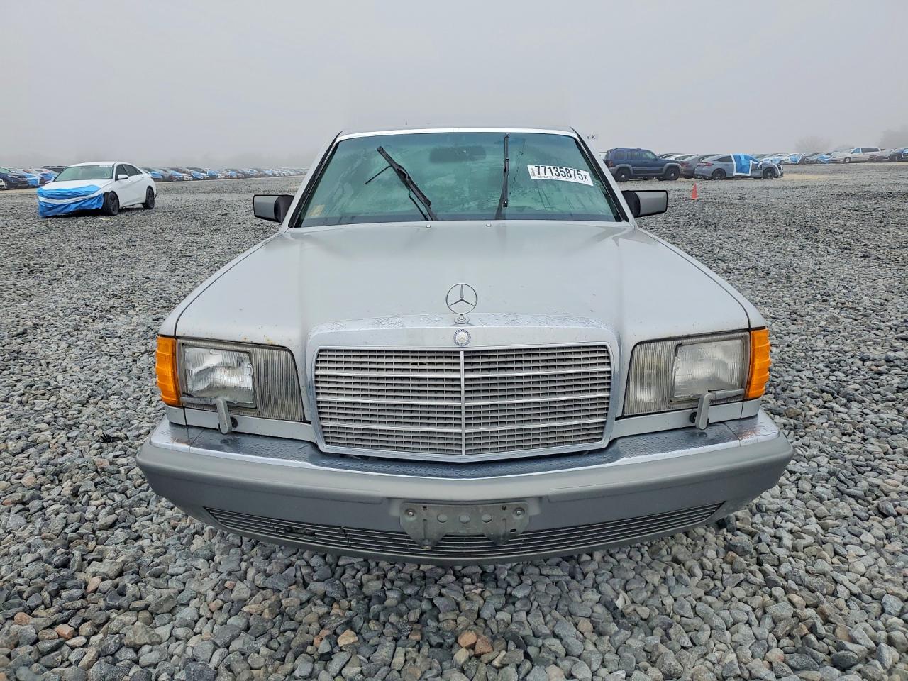 1987 Mercedes-benz 300 Sdl Silver vin: WDBCB25D4HA333207