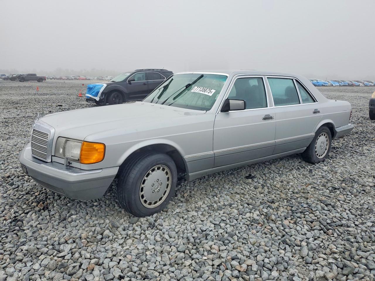 1987 Mercedes-benz 300 Sdl Silver vin: WDBCB25D4HA333207