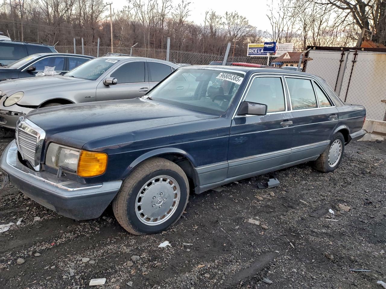 1986 Mercedes-benz 300 Sdl Black vin: WDBCB25D5GA273050