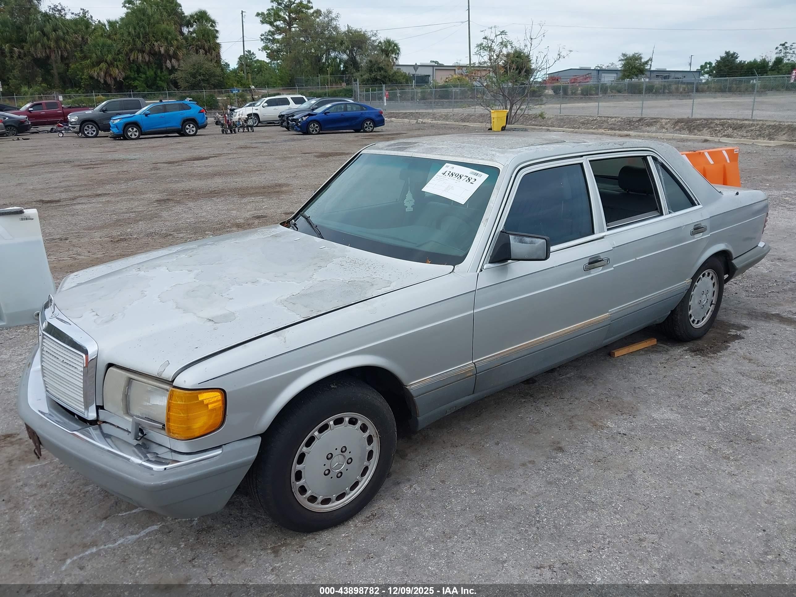 1986 Mercedes-benz 300 Sdl Silver vin: WDBCB25D6GA242275