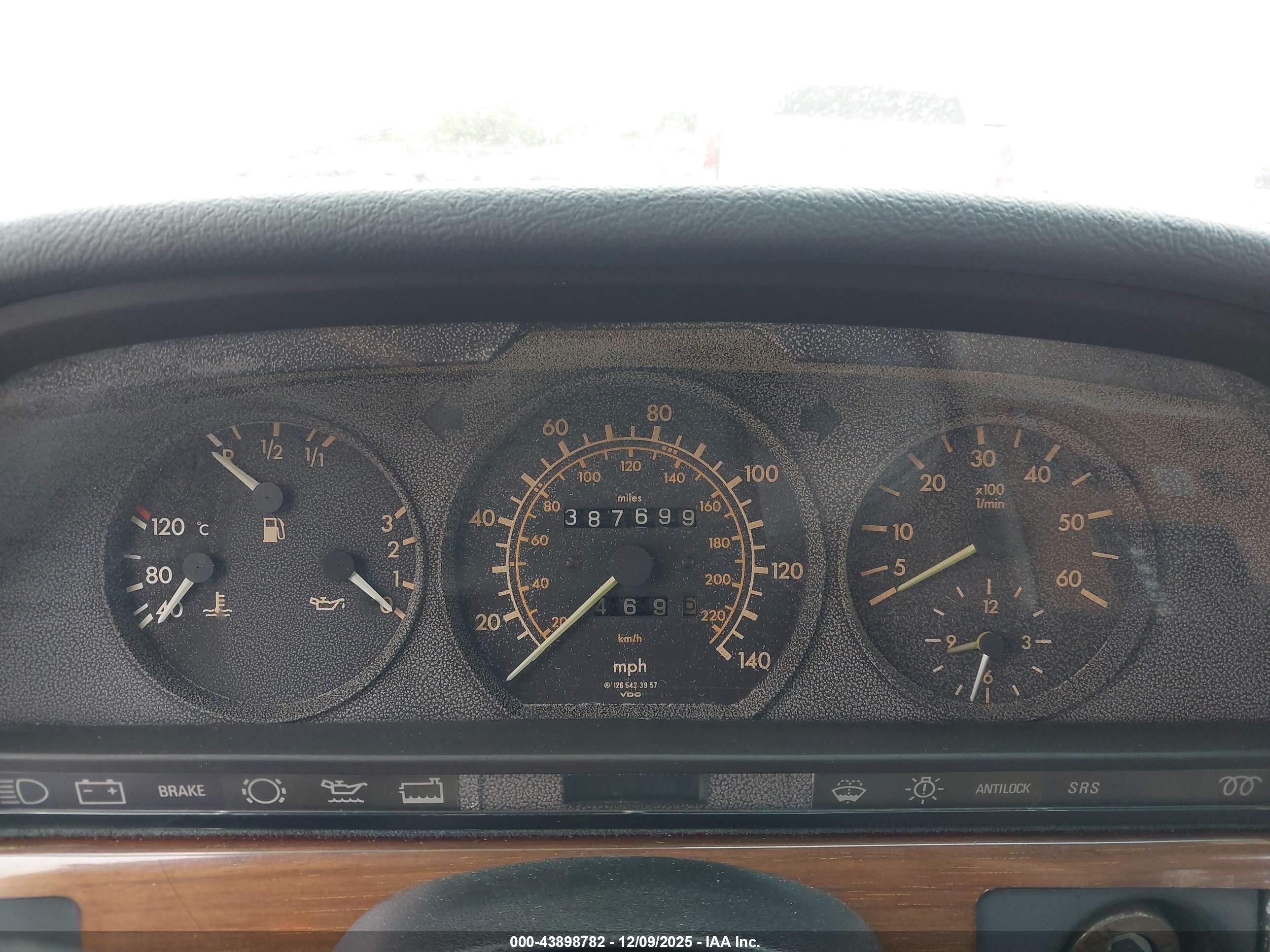 1986 Mercedes-benz 300 Sdl Silver vin: WDBCB25D6GA242275
