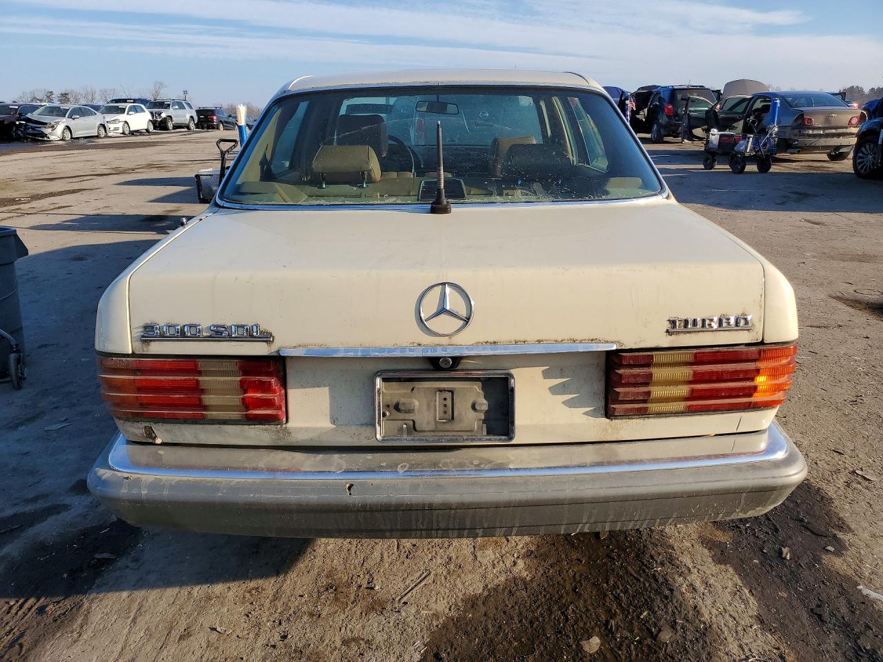 1986 Mercedes-benz 300 Sdl Кремовый vin: WDBCB25D6GA272456