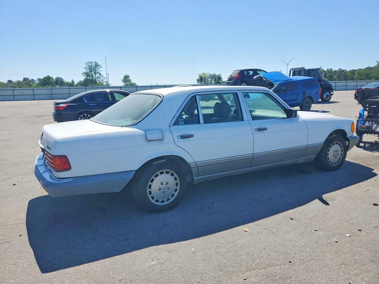 1986 Mercedes-benz 300 Sdl White vin: WDBCB25D6GA276653