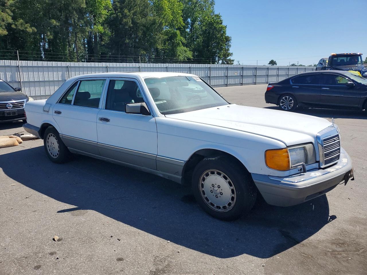 1986 Mercedes-benz 300 Sdl White vin: WDBCB25D6GA276653