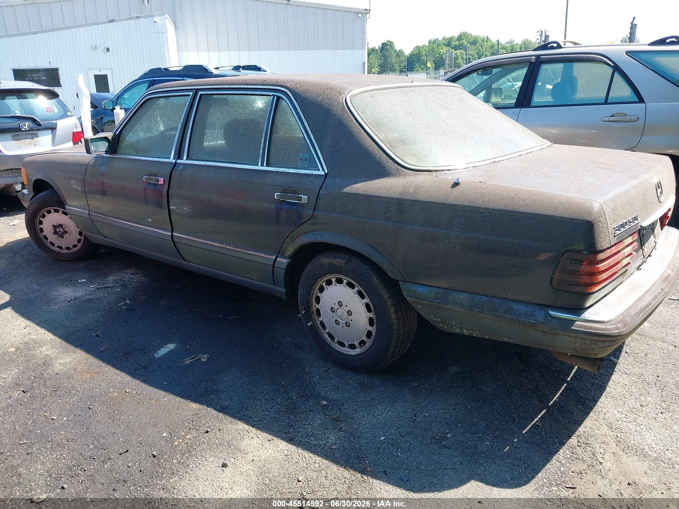 1987 Mercedes-benz 300 Sdl Brown vin: WDBCB25D6HA304260