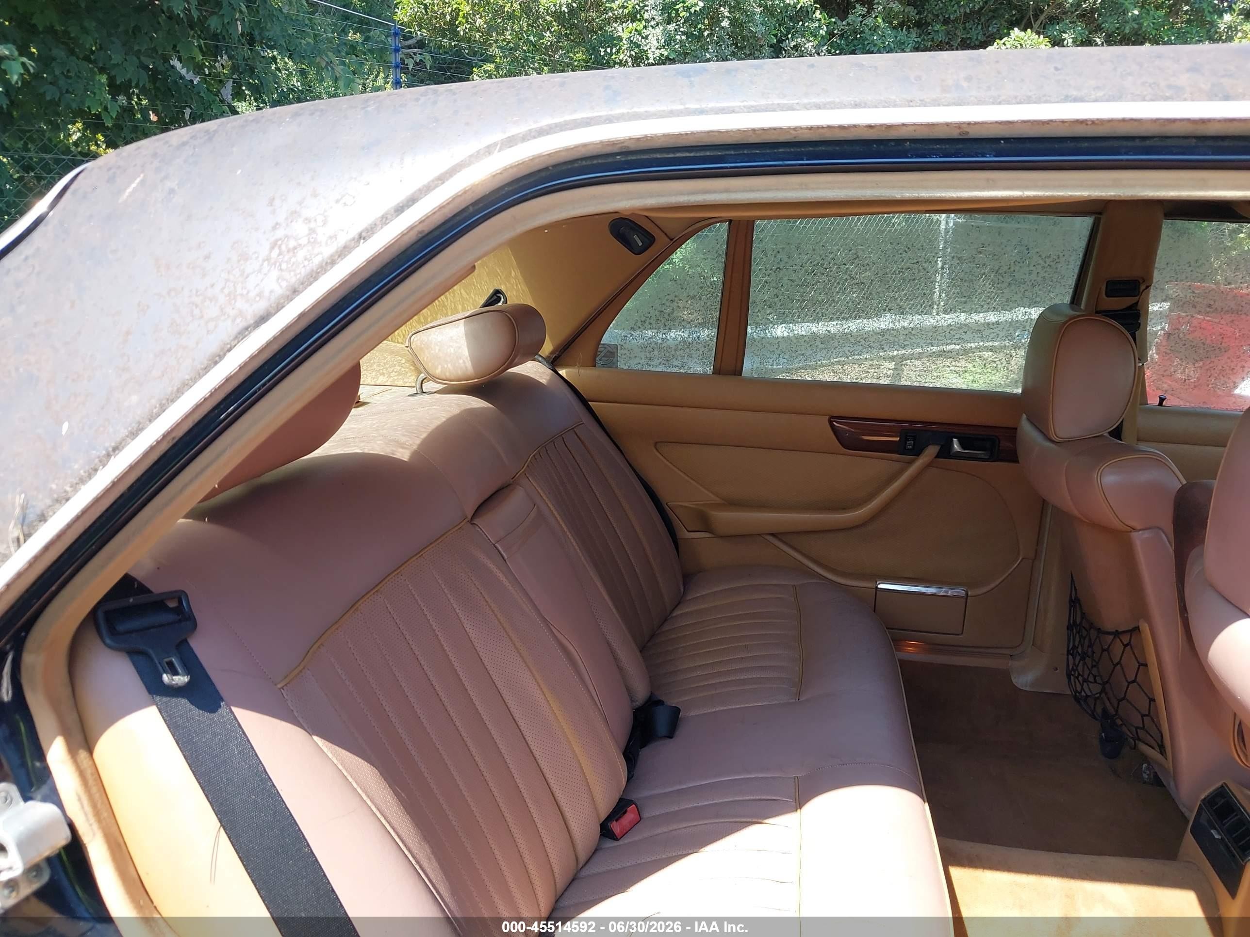 1987 Mercedes-benz 300 Sdl Brown vin: WDBCB25D6HA304260