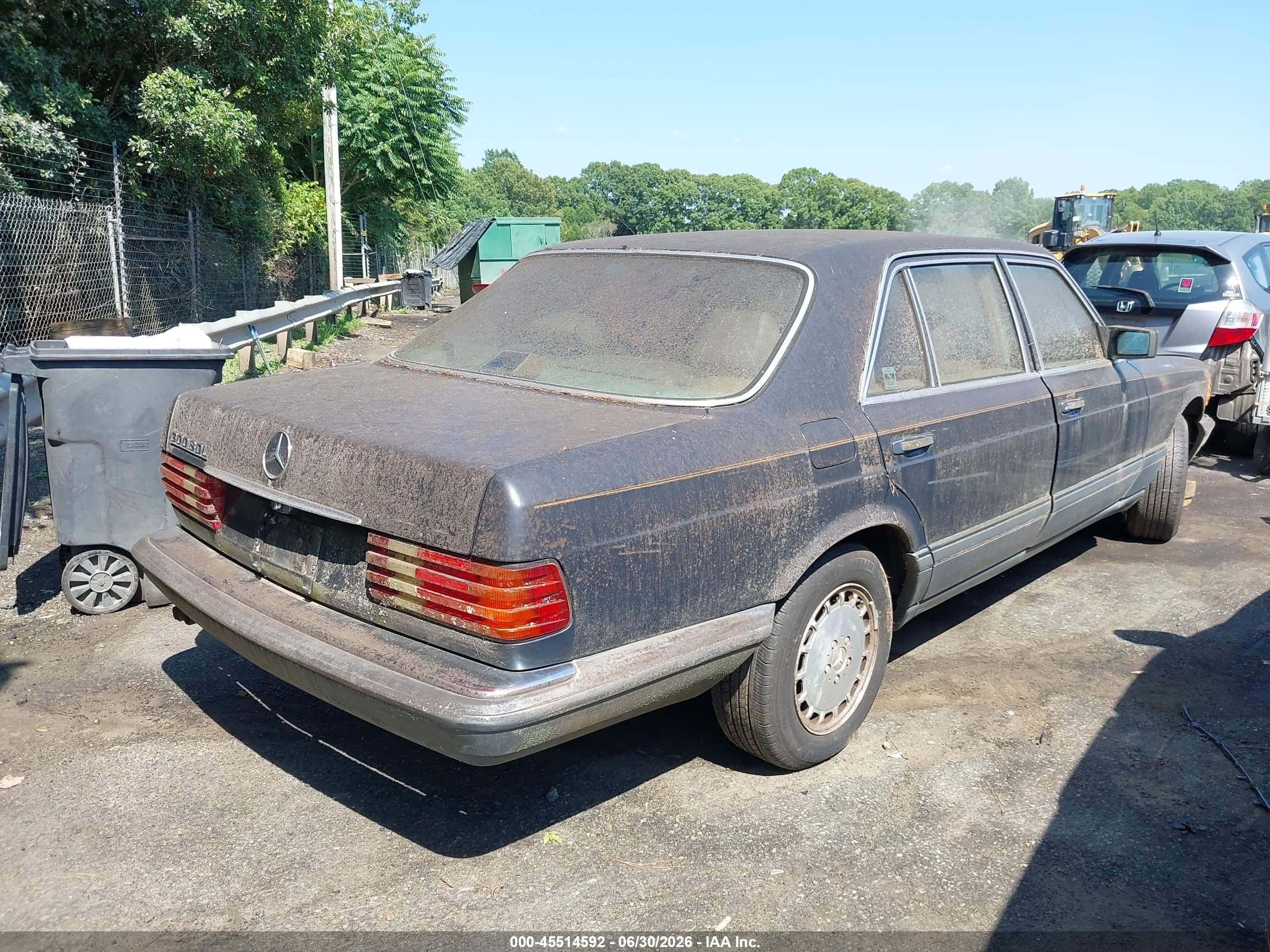 1987 Mercedes-benz 300 Sdl Brown vin: WDBCB25D6HA304260