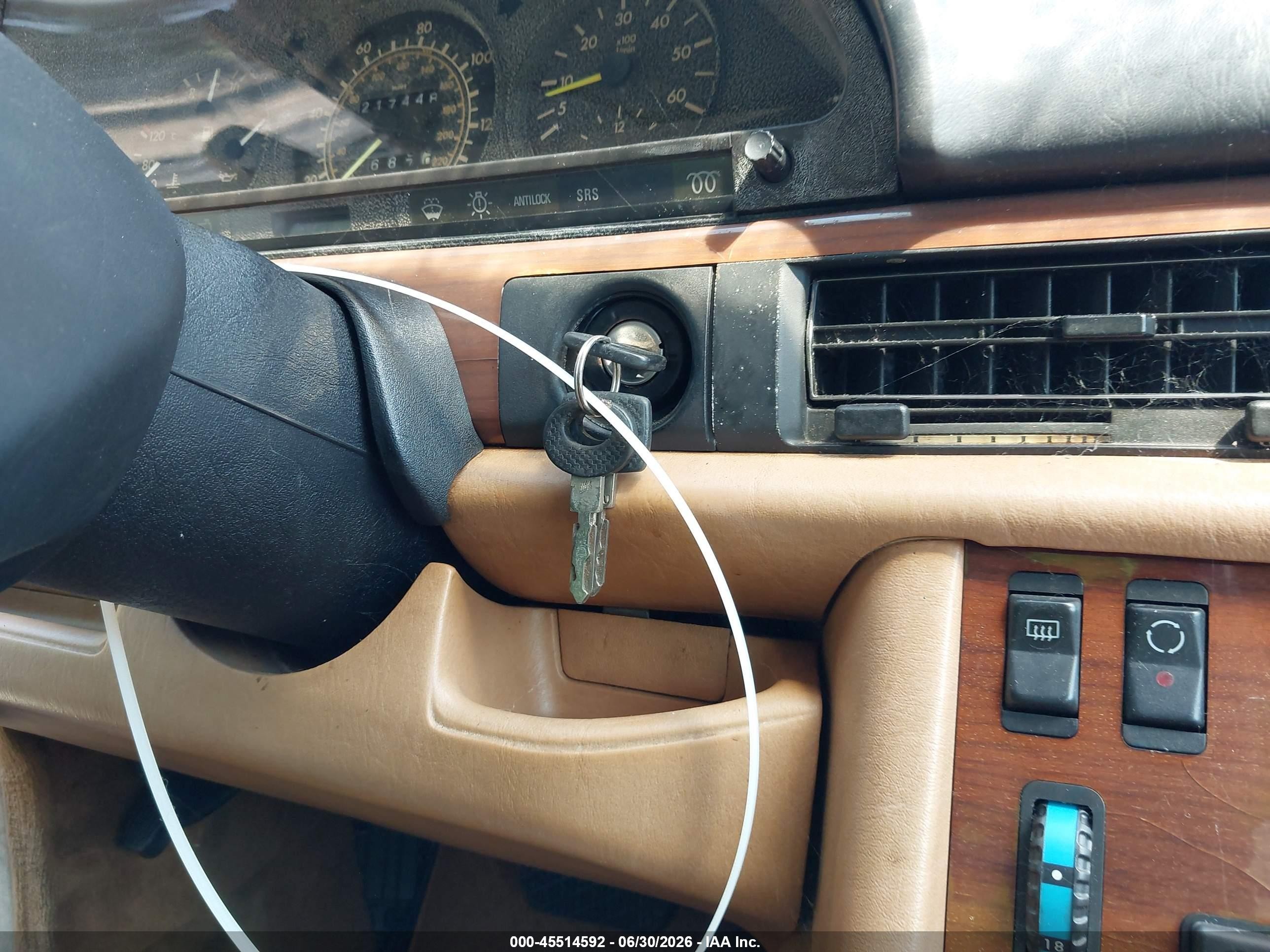 1987 Mercedes-benz 300 Sdl Brown vin: WDBCB25D6HA304260