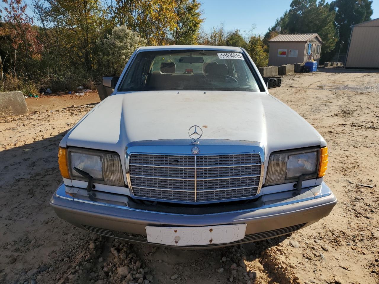 1987 Mercedes-benz 300 Sdl White vin: WDBCB25D7HA312660