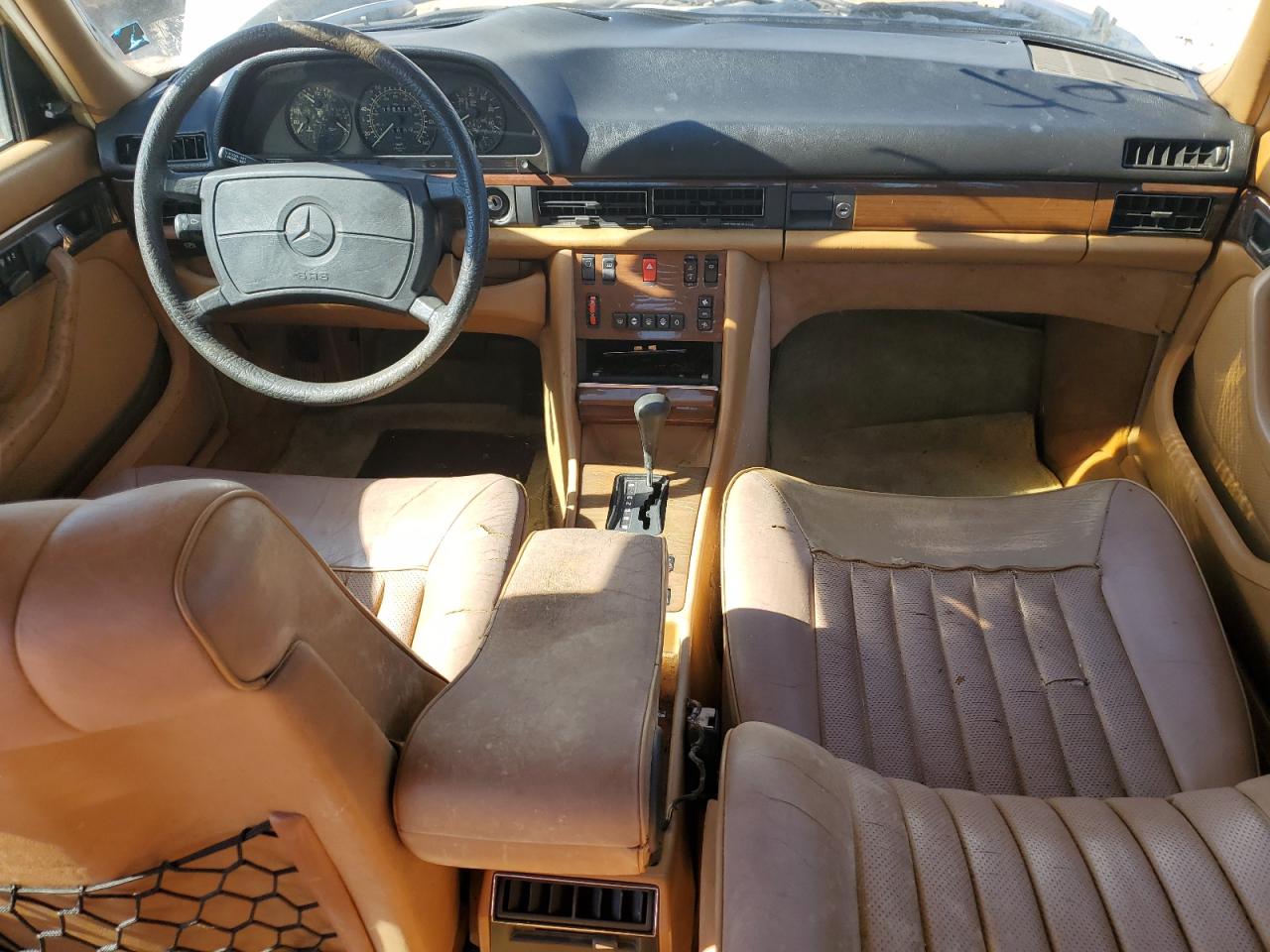1987 Mercedes-benz 300 Sdl White vin: WDBCB25D7HA312660