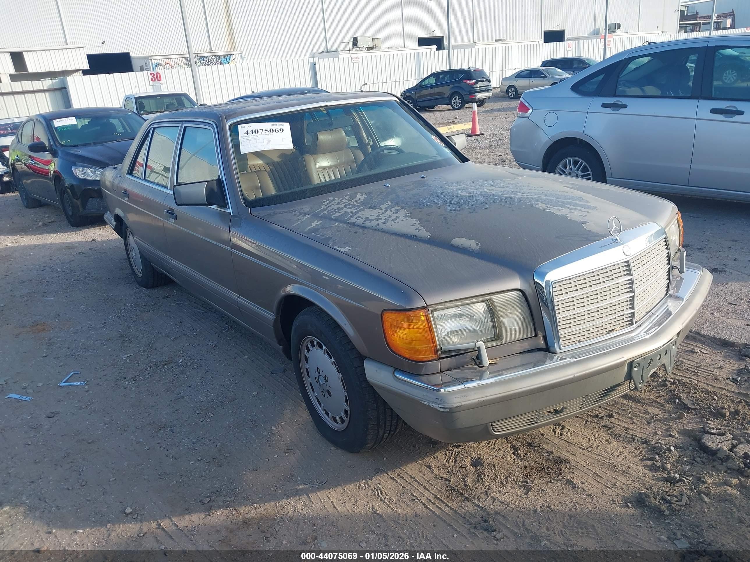 1987 Mercedes-benz 300 Sdl Brown vin: WDBCB25D7HA326123