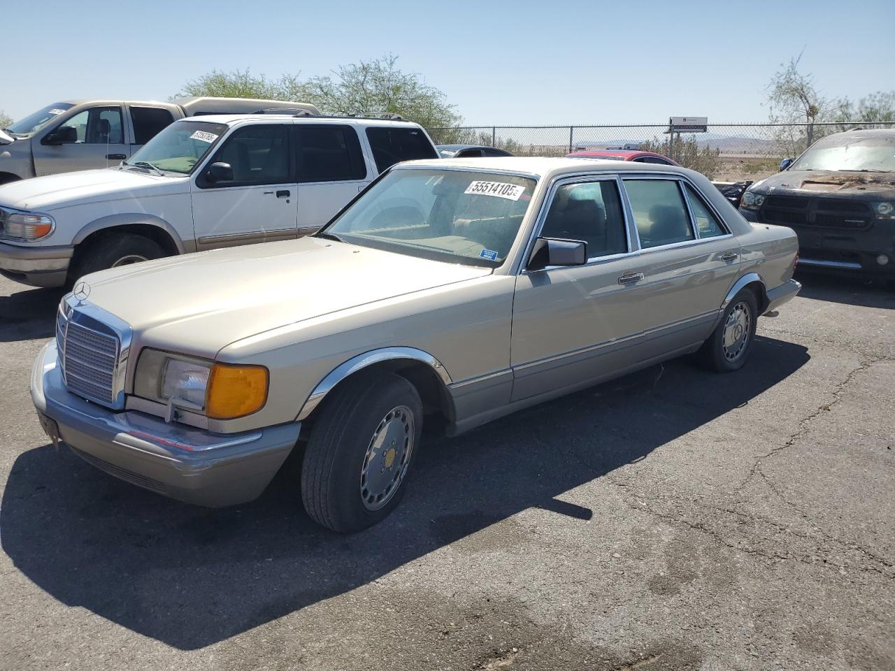 1986 Mercedes-benz 300 Sdl Gold vin: WDBCB25D8GA238874