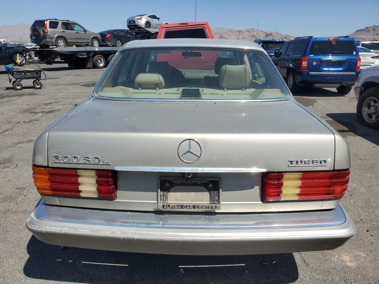 1986 Mercedes-benz 300 Sdl Gold vin: WDBCB25D8GA238874