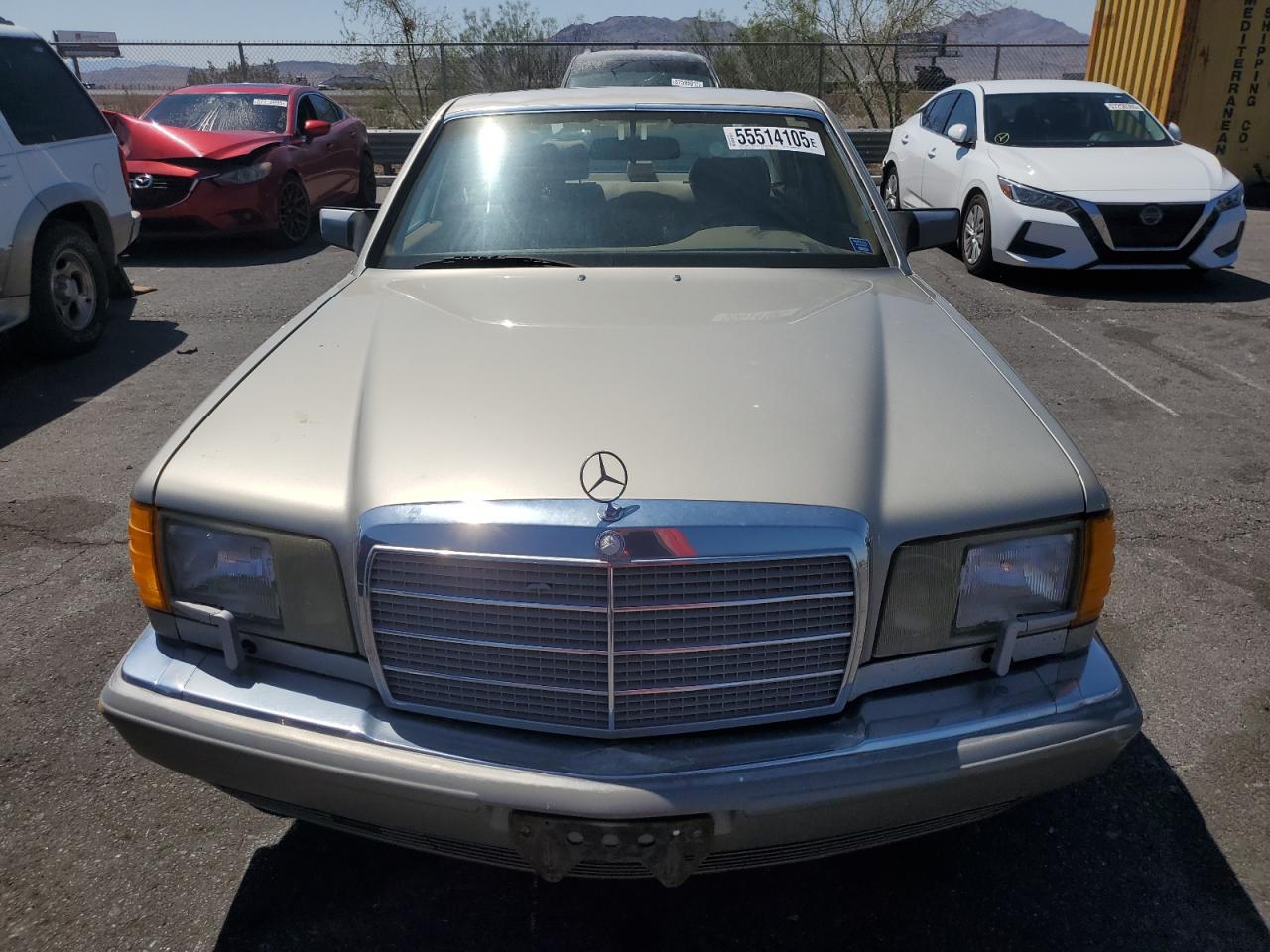 1986 Mercedes-benz 300 Sdl Gold vin: WDBCB25D8GA238874