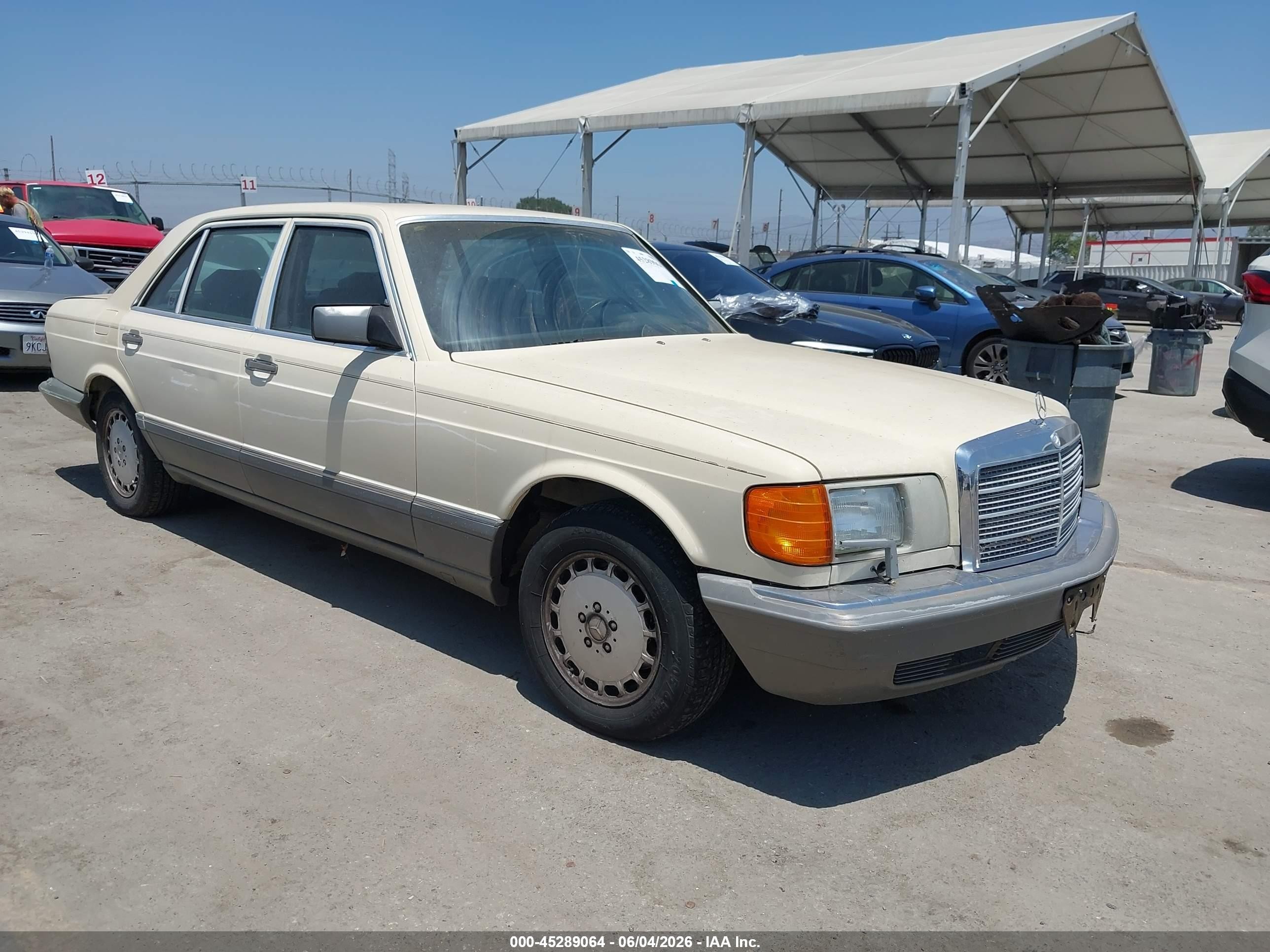 1987 Mercedes-benz 300 Sdl Кремовый vin: WDBCB25D8HA327376