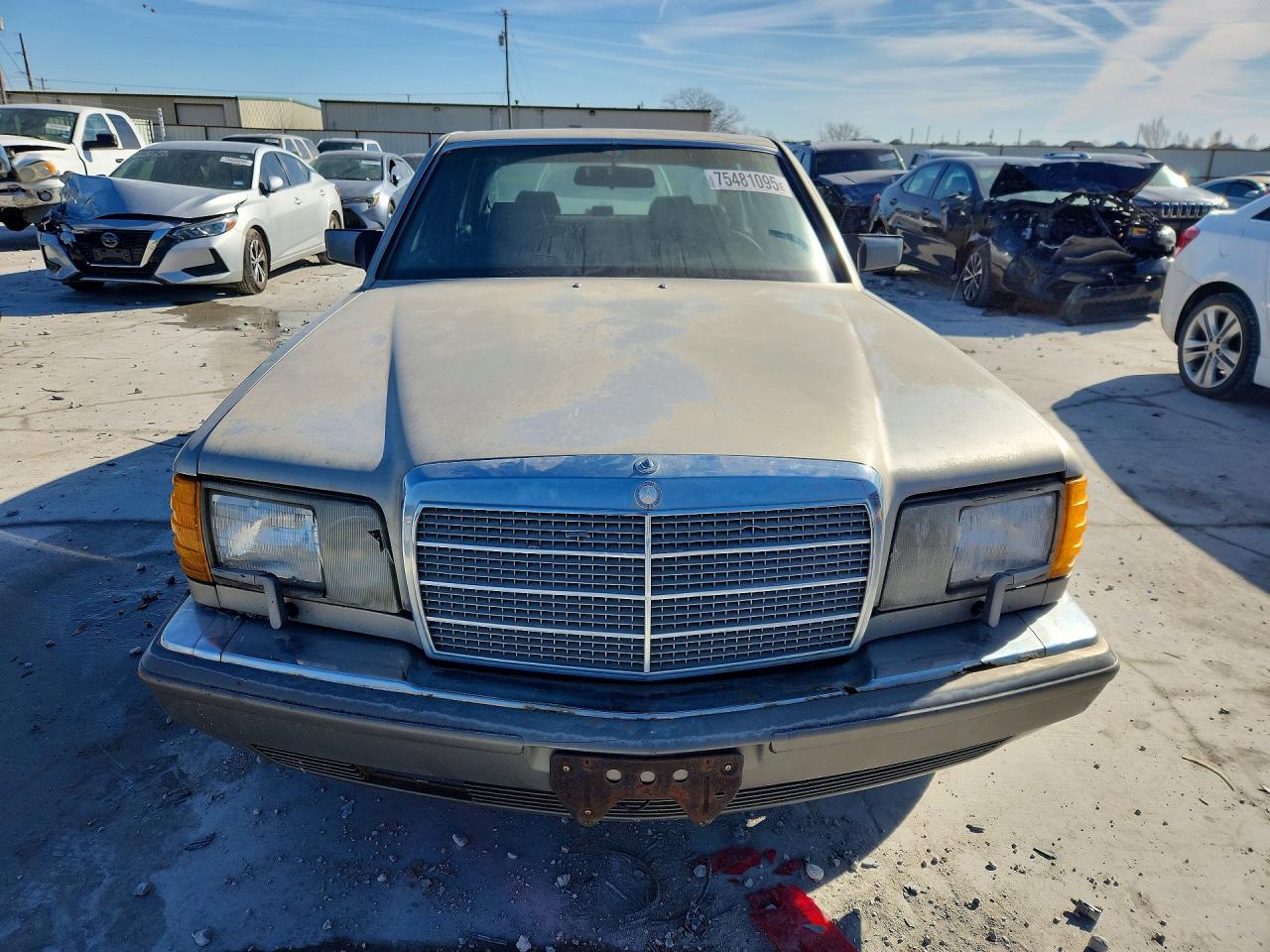 1986 Mercedes Benz 300 Sdl Beige vin: WDBCB25DXGA240741