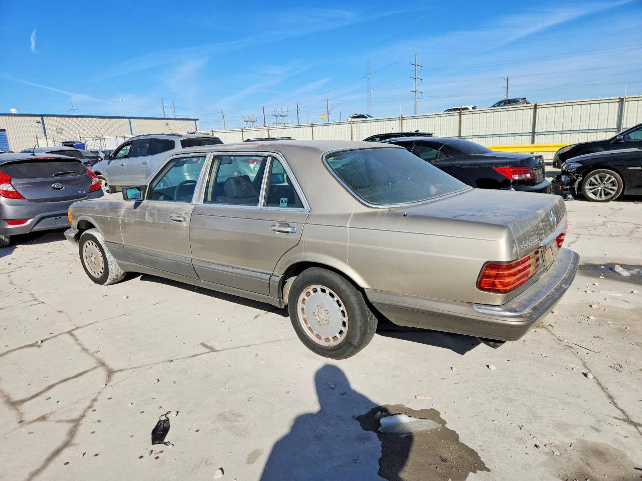 1986 Mercedes Benz 300 Sdl Beige vin: WDBCB25DXGA240741