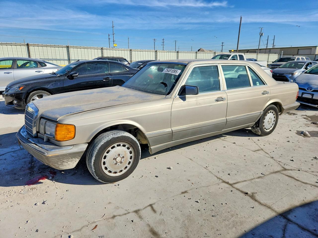 1986 Mercedes Benz 300 Sdl Beige vin: WDBCB25DXGA240741