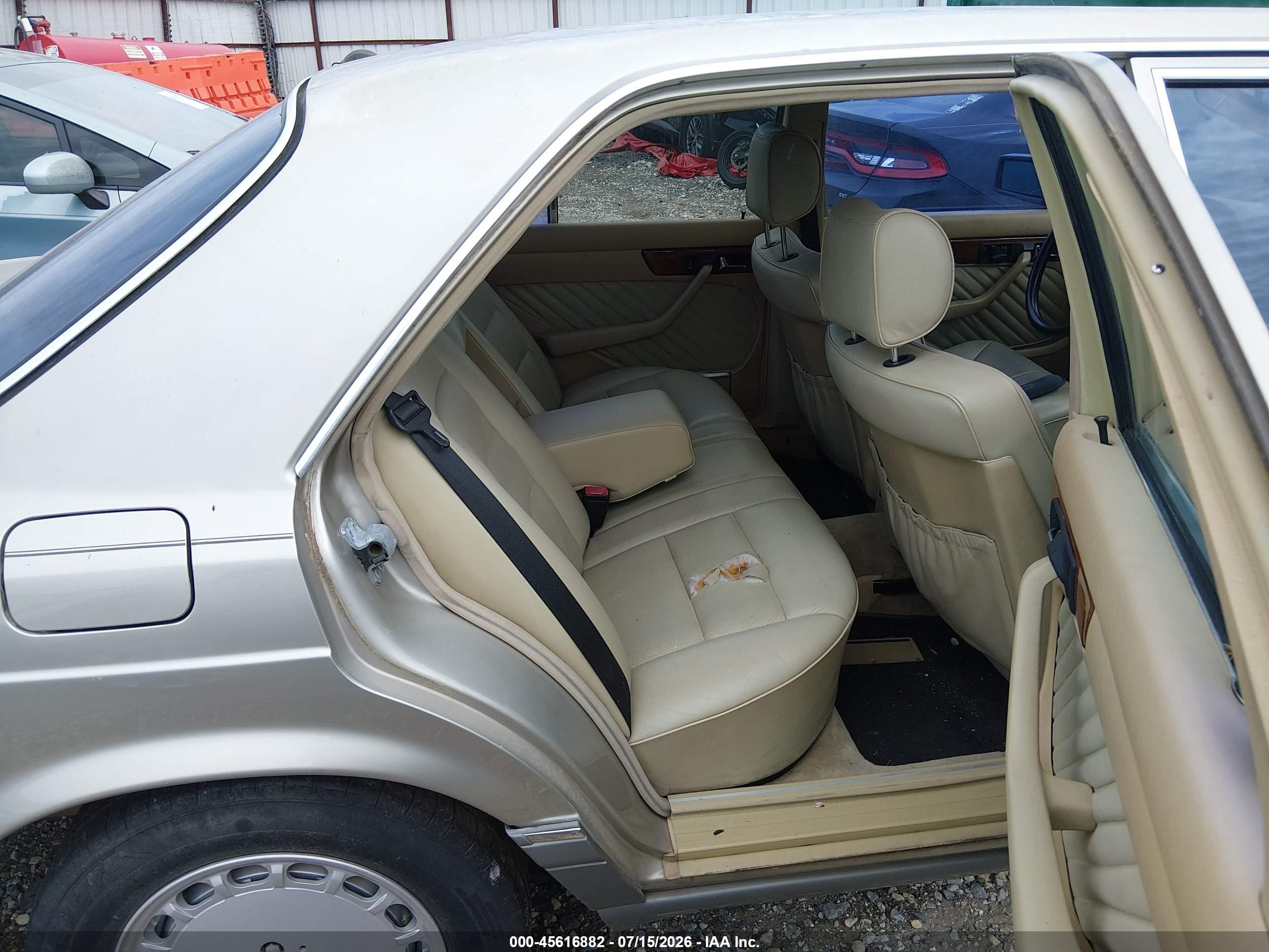 1991 Mercedes-benz 350 Sd Gold vin: WDBCB34D6MA603233