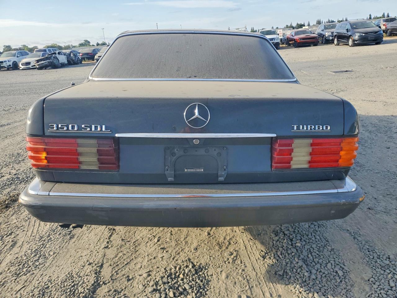 1990 Mercedes-benz 350 Sdl Charcoal vin: WDBCB35D5LA559528
