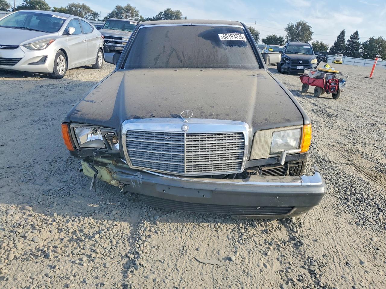 1990 Mercedes-benz 350 Sdl Charcoal vin: WDBCB35D5LA559528