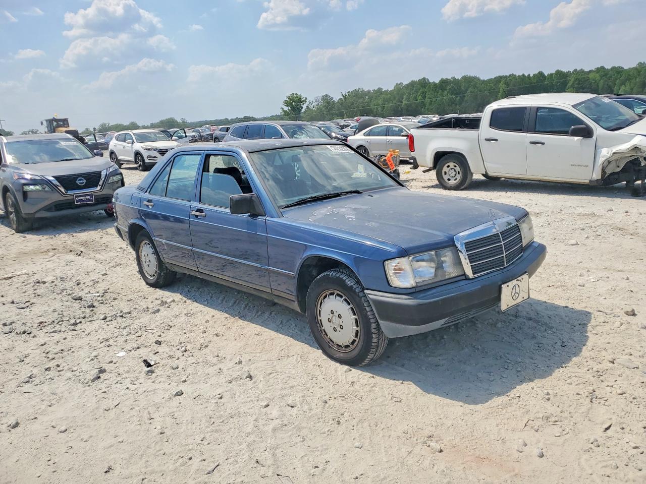 1985 Mercedes-benz 190 E 2.3 Blue vin: WDBDA24C2FF062499