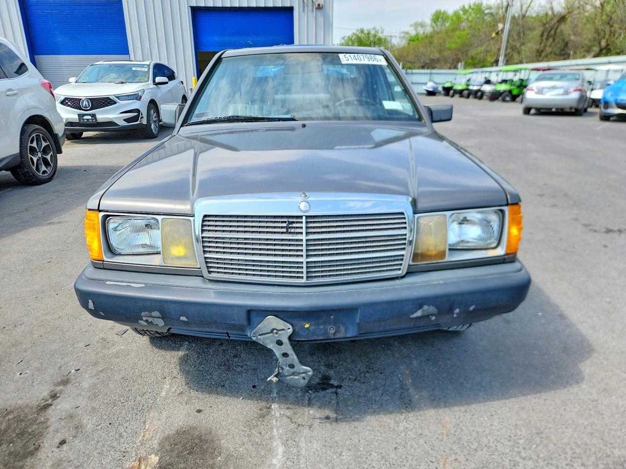 1985 Mercedes-benz 190 E 2.3 Gray vin: WDBDA24C7FF065298