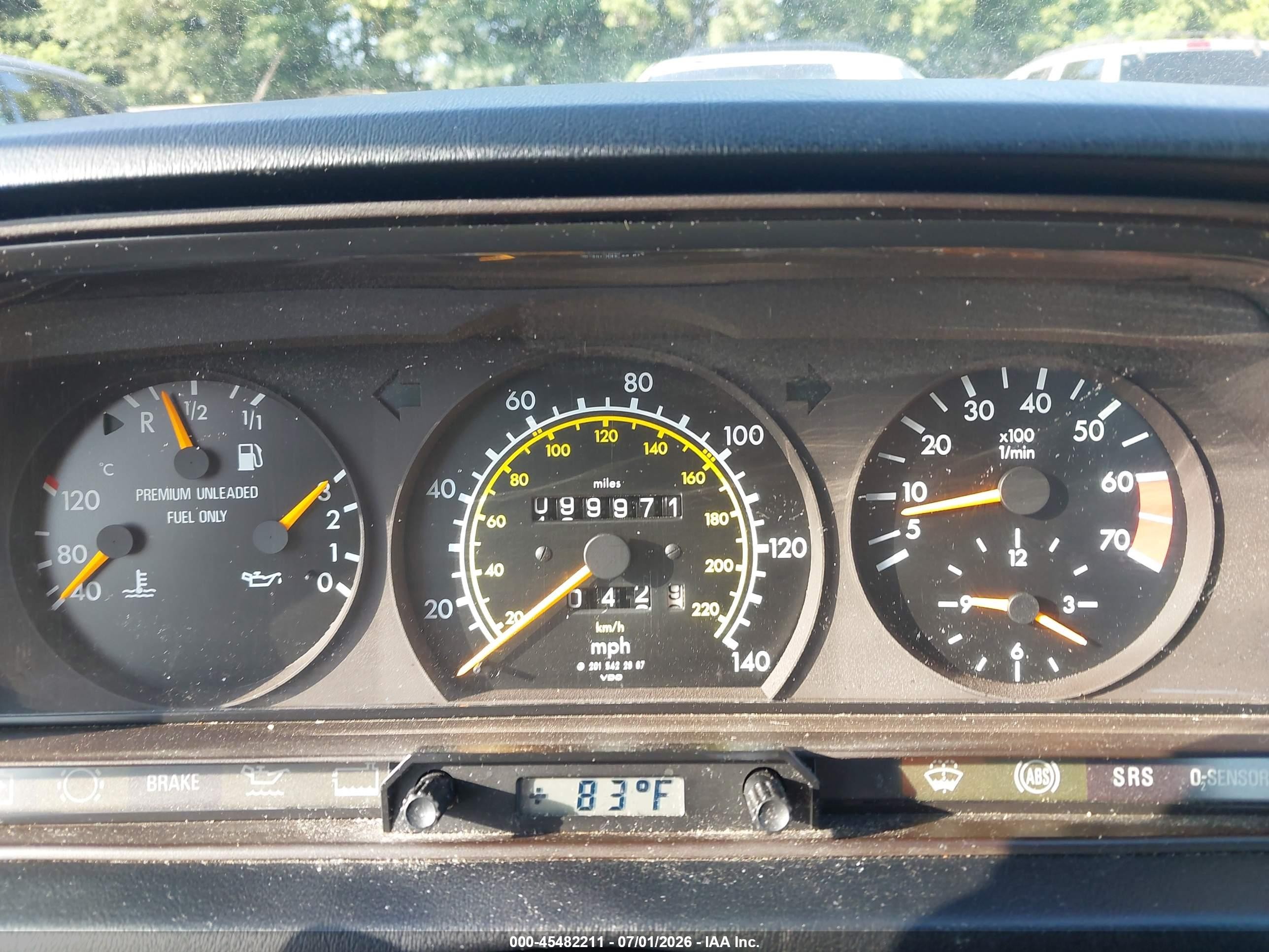 1992 Mercedes-benz 190 E 2.3 Black vin: WDBDA28D7NF901693