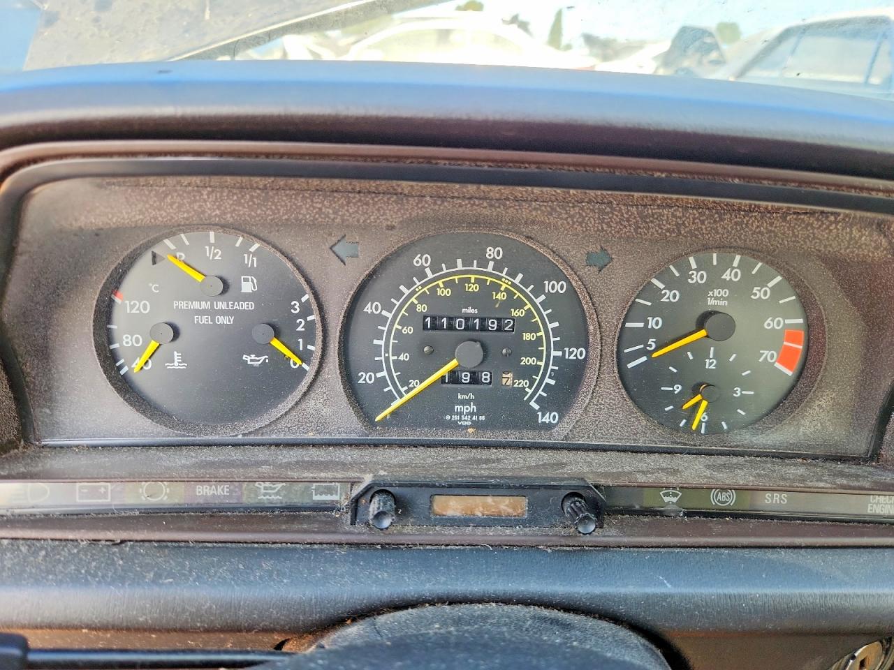 1991 Mercedes-benz 190 E 2.6 Black vin: WDBDA29D2MF793481