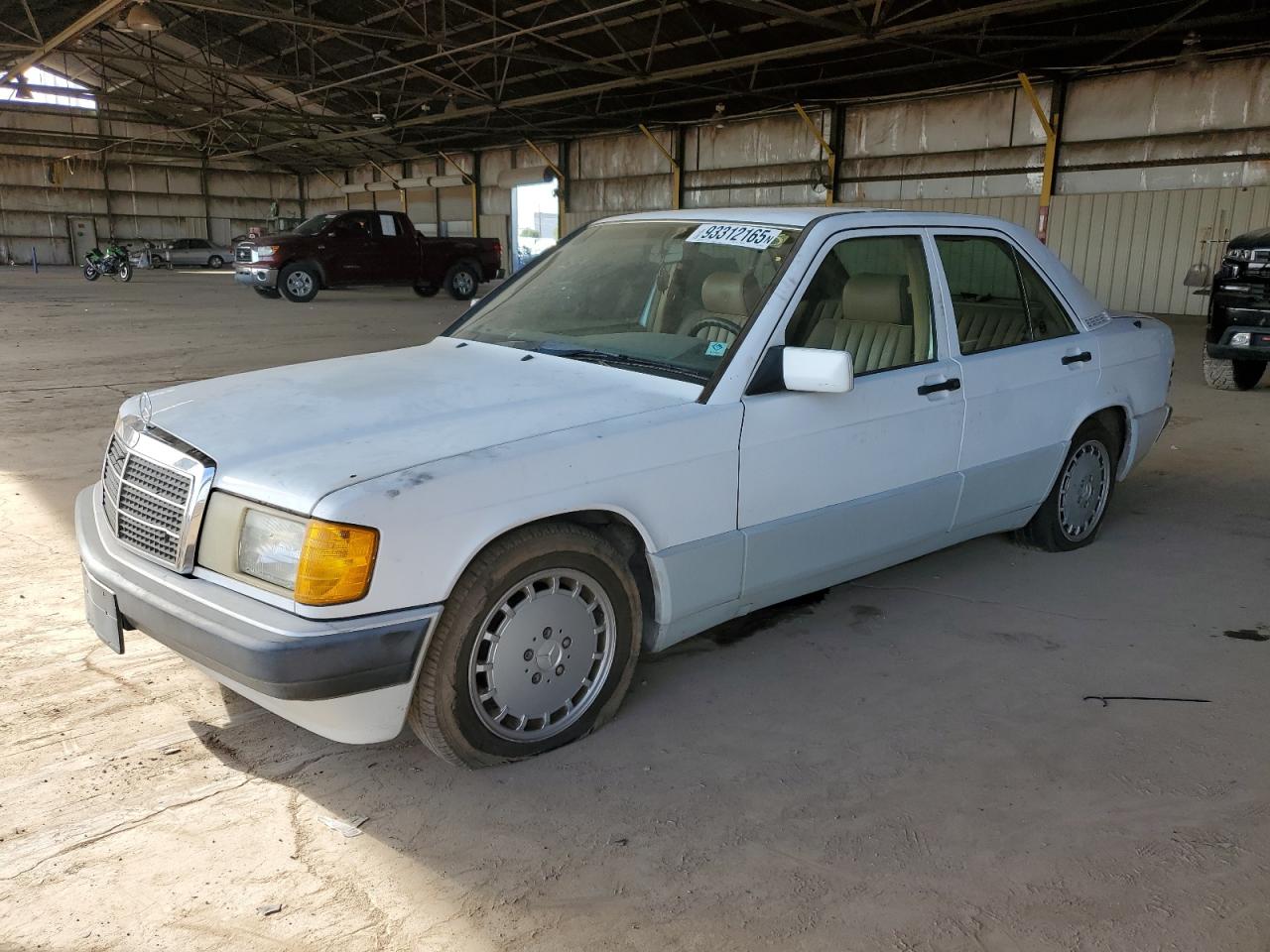 1991 Mercedes-benz 190 E 2.6 Белый vin: WDBDA29D4MF837951