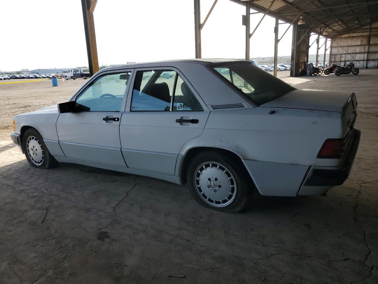 1991 Mercedes-benz 190 E 2.6 White vin: WDBDA29D4MF837951