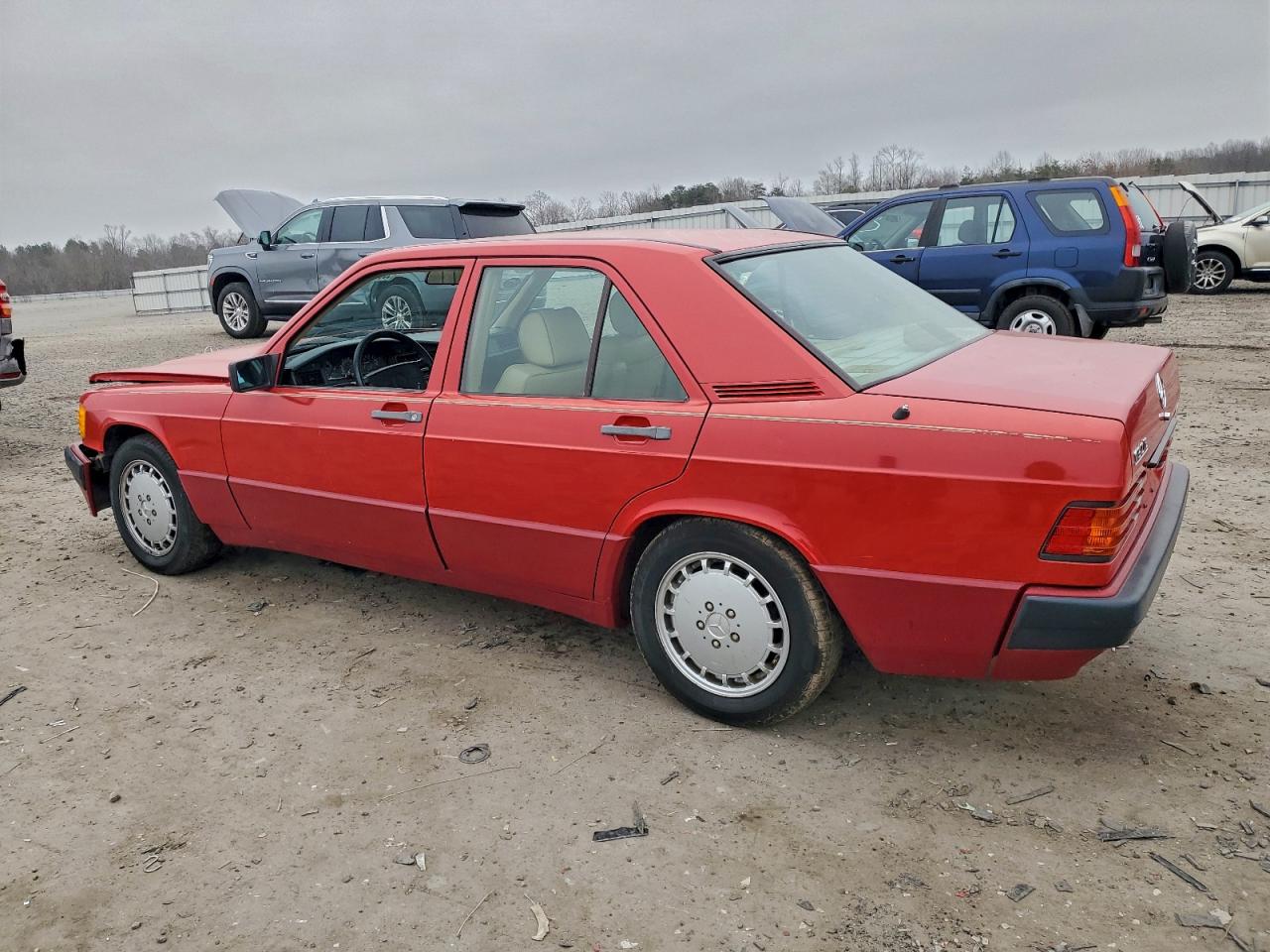1989 Mercedes-benz 190 E 2.6 Red vin: WDBDA29D8KF647809