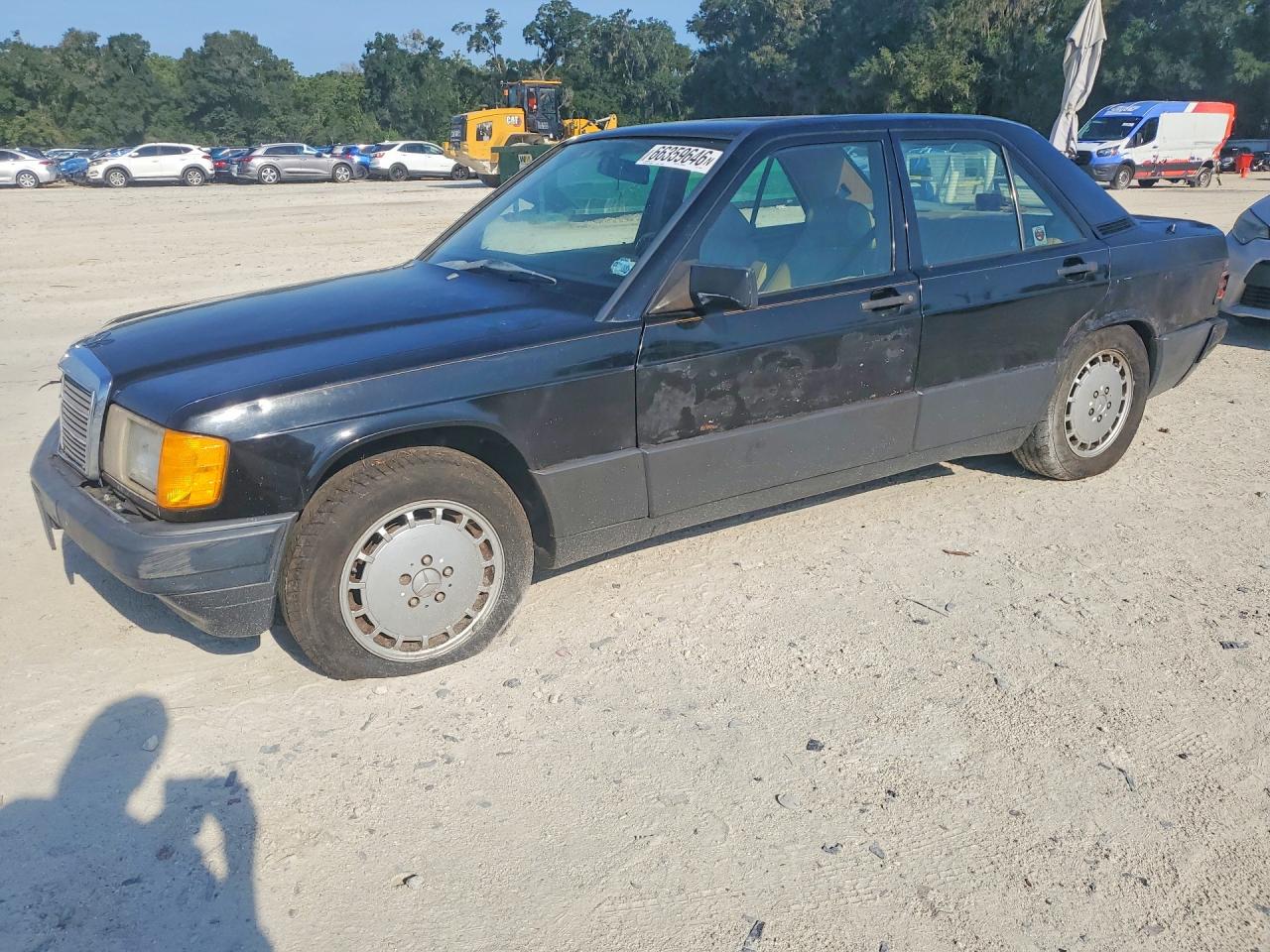 1990 Mercedes-benz 190 E 2.6 Black vin: WDBDA29D8LF727659