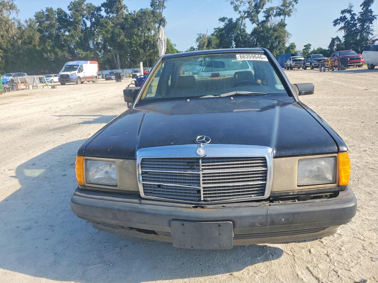 1990 Mercedes-benz 190 E 2.6 Black vin: WDBDA29D8LF727659