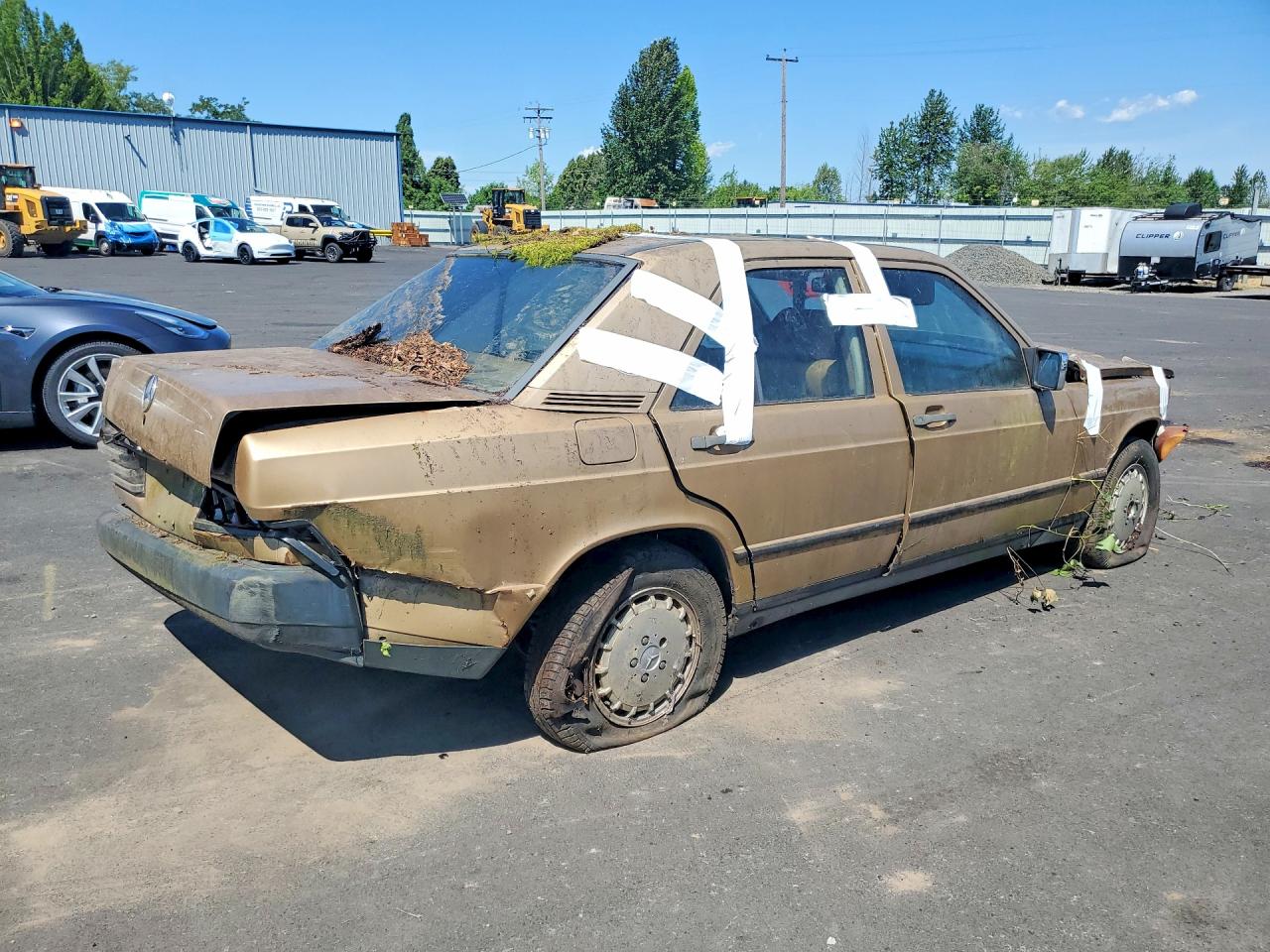 1984 Mercedes-benz 190 D 2.2 Gold vin: WDBDB22A1EA052914