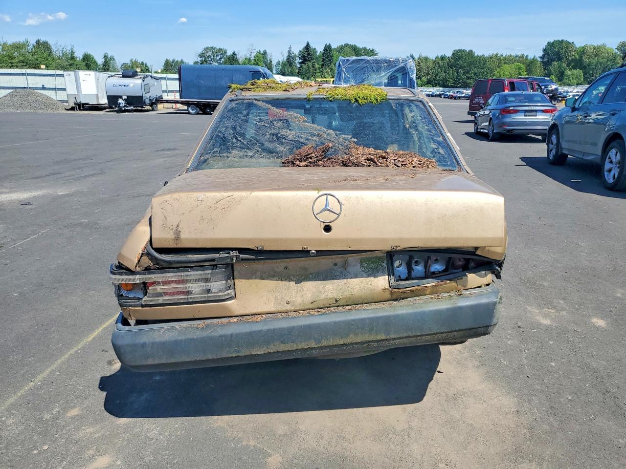 1984 Mercedes-benz 190 D 2.2 Gold vin: WDBDB22A1EA052914