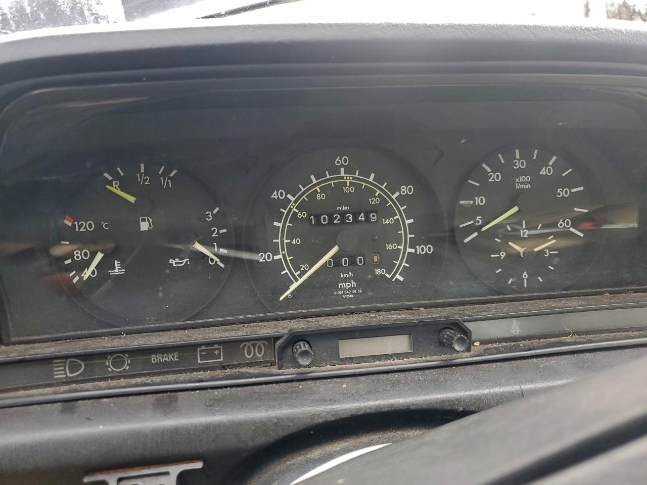 1984 Mercedes-benz 190 D 2.2 Blue vin: WDBDB22A2EA052596