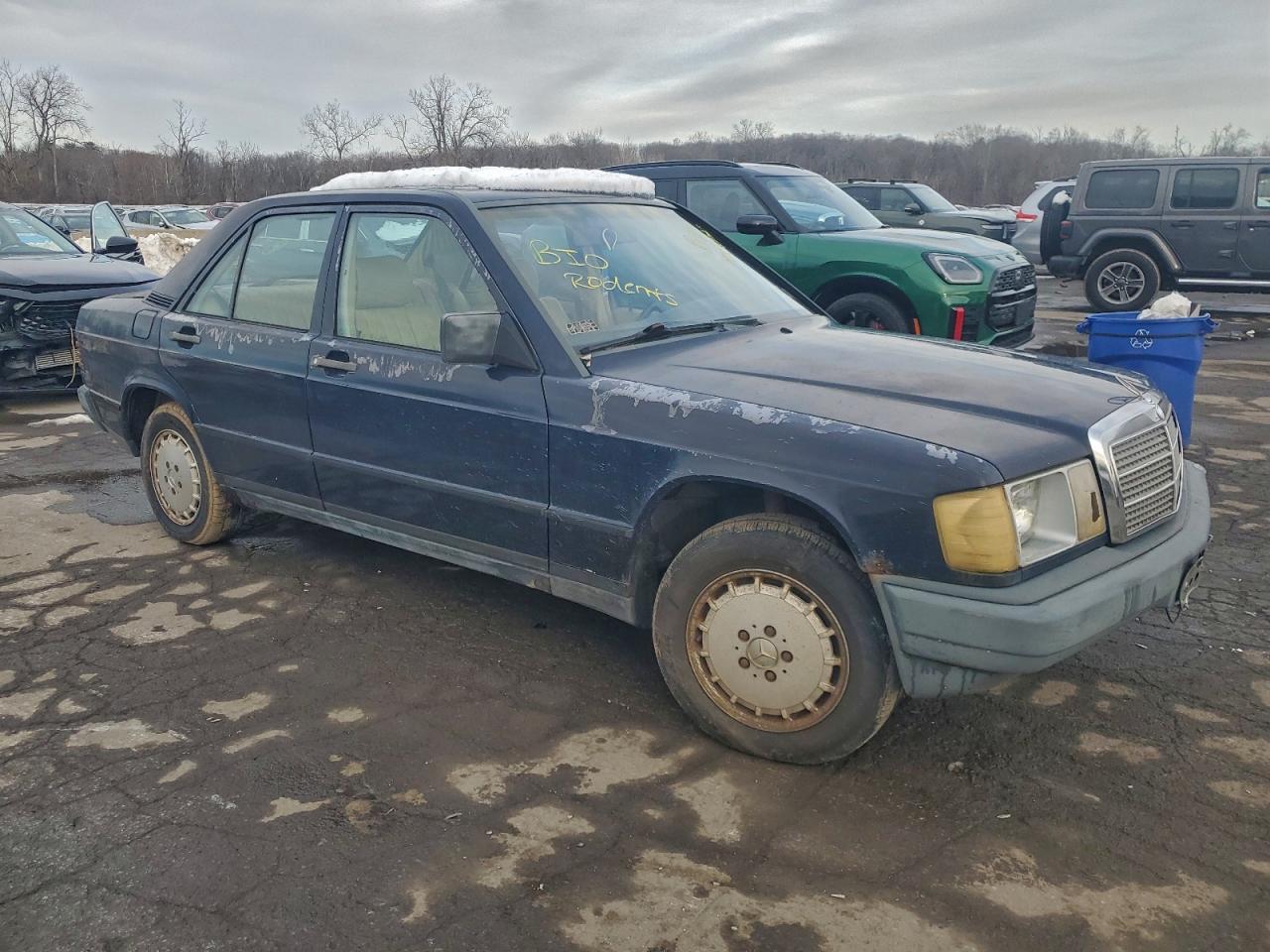 1984 Mercedes-benz 190 D 2.2 Blue vin: WDBDB22A2EA052596