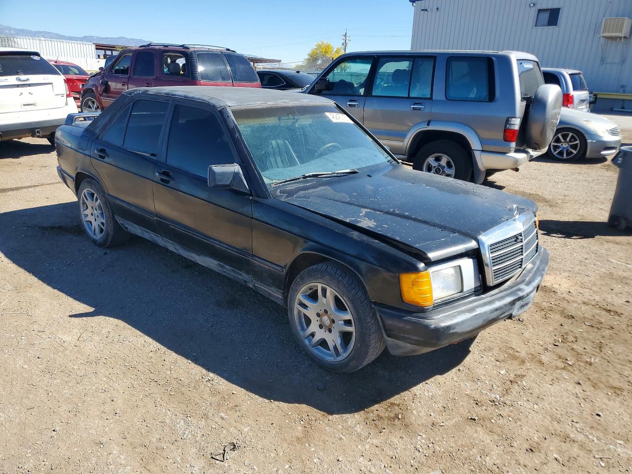 1984 Mercedes-benz 190 D 2.2 Black vin: WDBDB22A9EA117685