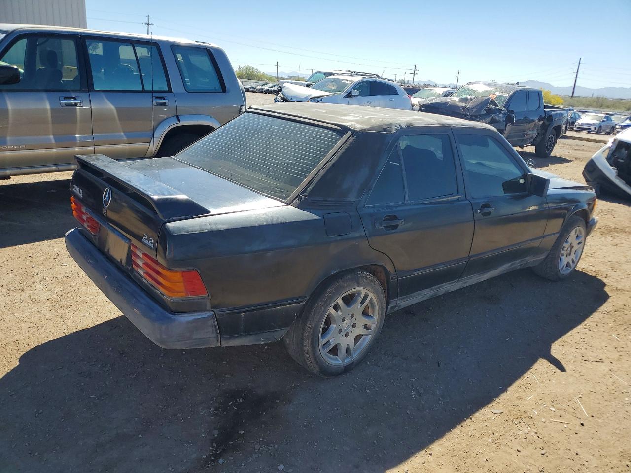 1984 Mercedes-benz 190 D 2.2 Black vin: WDBDB22A9EA117685